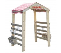 Sodo arka | medinė su stogeliu | CLASSIC WORLD CW70253