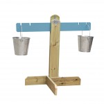 Edukacinės svarstyklės smėlio dėžei | Medinės | Classic World CW70258