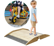 Medinė rampa dviračių takeliui | lavinamoji | Classic World CW70263 Medinė rampa dviračių takeliui | lavinamoji | Classic World CW70263