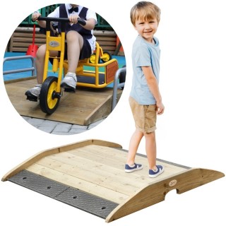 Medinė rampa dviračių takeliui | lavinamoji | Classic World CW70263