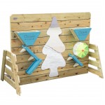 Žaidimų sienelė smėliui | EDU medinė | CLASSIC WORLD CW70281