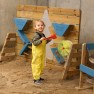 Žaidimų sienelė smėliui | EDU medinė | CLASSIC WORLD CW70281