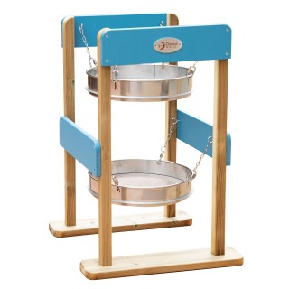 Smėlio žaislas dvigubas sietelis | Medinis | Classic World CW70802 Smėlio žaislas dvigubas sietelis | Medinis | Classic World CW70802