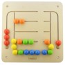 Edukacinė sieninė lenta labirintas su karoliukais | Montessori | Masterkidz ME03690