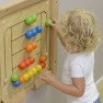 Edukacinė sieninė lenta labirintas su karoliukais | Montessori | Masterkidz ME03690