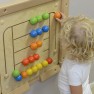 Edukacinė sieninė lenta labirintas su karoliukais | Montessori | Masterkidz ME03690