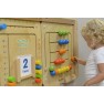 Edukacinė sieninė lenta labirintas su karoliukais | Montessori | Masterkidz ME03690