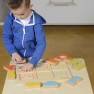 Edukacinė lenta | Formų ir spalvų rūšiuoklis | Masterkidz ME03850