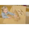 Sensorinis žaidimas pažink liečiant | Medinis | Montessori | Raidės ir skaičiai | Masterkidz ME04031