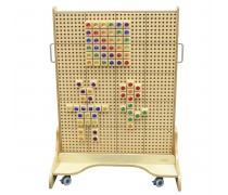 Medinė lavinamoji STEM lenta | laisvai pastatoma | Masterkidz ME09531