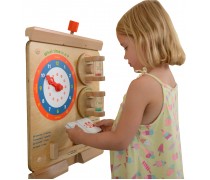 Edukacinė laiko pažinimo lenta | Mokomasis laikrodis | Masterkidz ME09609