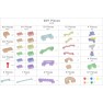 Konstrukcinis rinkinys | Trasa kamuoliukams | STEM 209 dalys | Masterkidz ME15136