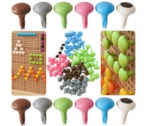 Spalvoti kaiščiai | STEM lentai | Jumbo 64 vnt. | Masterkidz ME21120