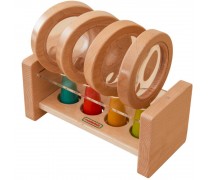 Didinamųjų stiklų rinkinys | Medinis, su stovu | Masterkidz ME24138