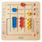 Edukacinė sieninė lenta | Montessori deimantų rūšiuoklė | Masterkidz ME25067