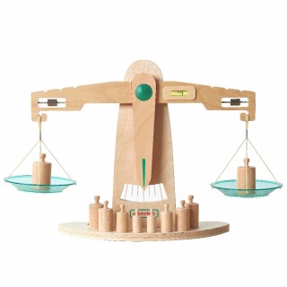 Medinės svarstyklės | lavinamosios | Masterkidz ME29904
