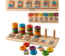 Spalvų ir skaičiavimo rūšiuoklis | Montessori | Masterkidz ME30504