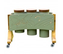 Lauko būgnų rinkinys | trys muzikiniai būgnai | Masterkidz ME30948