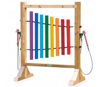 Lauko metalofonas | Vaivorykštės varpeliai | Masterkidz ME30979 Lauko metalofonas | Vaivorykštės varpeliai | Masterkidz ME30979