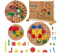 Geometrinių figūrų rinkinys | STEM, 260 det. | Masterkidz ME31181