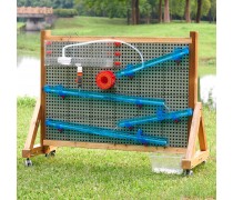 Vandens ir kamuoliukų trasos konstravimo rinkinys | 92 dalys | Masterkidz ME31365