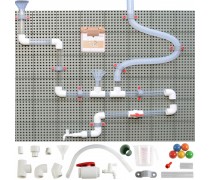 Vandens ir kamuoliukų trasa | STEM 84 dalys | Masterkidz ME33666