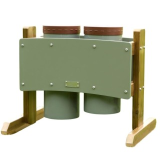 Laisvai pastatomi lauko būgnai Konga | žali | Masterkidz ME34595