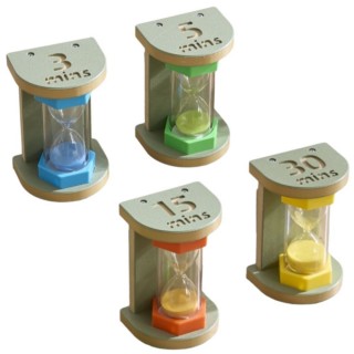 Lavinamasis smėlio laikrodžių rinkinys | STEM | Masterkidz ME35004