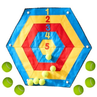 Lavinamasis žaidimas - taikinys su lipukais | šešiakampis STEM | Masterkidz ME35080