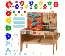 Medinės dirbtuvės XXL | Montessori | STEM | Masterkidz MK0006