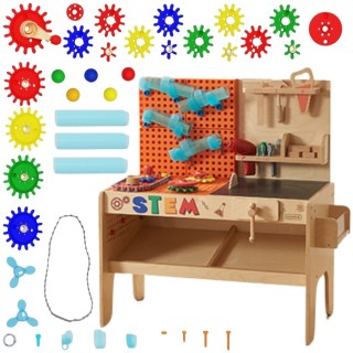 Medinės dirbtuvės XXL | Montessori | STEM | Masterkidz MK0006