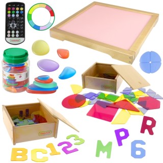 Šviesos stalas | Sensorinis su priedais | Masterkidz MK0015 Šviesos stalas | Sensorinis su priedais | Masterkidz MK0015