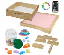 Sensorinis šviesos skydelis | keičiantis spalvas | Masterkidz MK0018 Sensorinis šviesos skydelis | keičiantis spalvas | Masterkidz MK0018