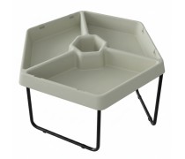 Sensorinis vandens ir smėlio stalas | Reguliuojamas aukštis, 3 skyrių | Masterkidz MK0030