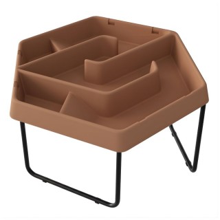 Žaidimų stalas smėliui ir vandeniui | šešiakampis, reguliuojamas | Masterkidz MK0031