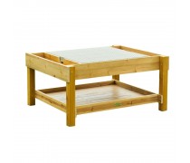 Edukacinis STEM stalas laukui | medinis su priedais | Masterkidz MK0033