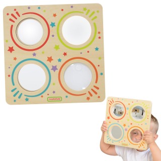 Sensorinė lenta | Montessori veidrodžiai ir lęšiai | Masterkidz MK02242
