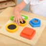 Figūrų rūšiuoklis | Sensorinis žaislas | Montessori | Masterkidz MK08770