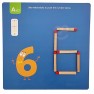 Loginis žaidimas galvosūkis | Montessori magnetiniai degtukai | Tooky Toy TF866