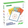 Loginis žaidimas galvosūkis | Montessori magnetiniai degtukai | Tooky Toy TF866