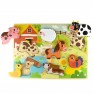 Medinė dėlionė | Montessori ūkio gyvūnai | Tooky Toy TH636B