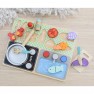 Medinė virtuvėlė | su priedais | Tooky Toy TJ453