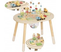Lavinamasis veiklos staliukas | Medinis Safari | Tooky Toy TJ789