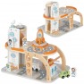 Medinė kosminė stotis - garažas | Lavinamasis | Tooky Toy TJ903
