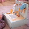 Medinis vonios reikmenų rinkinys | Tualetinis staliukas su aksesuarais | Tooky Toy TJ918