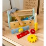 Medinė įrankių dėžė | 18 dalių | Tooky Toy TK273