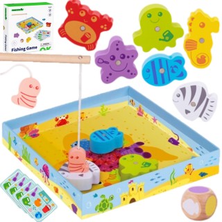 Žvejybos žaidimas | Medinis | Tooky Toy TK347A Žvejybos žaidimas | Medinis | Tooky Toy TK347A