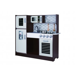 Medinė virtuvėlė | Moderni su priedais | Tooky Toy TK395 Medinė virtuvėlė | Moderni su priedais | Tooky Toy TK395