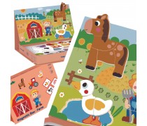Magnetinė dėlionė | Ferma | Tooky Toy TK409