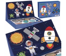 Magnetinė dėlionė | Kosmosas | Tooky Toy TK674